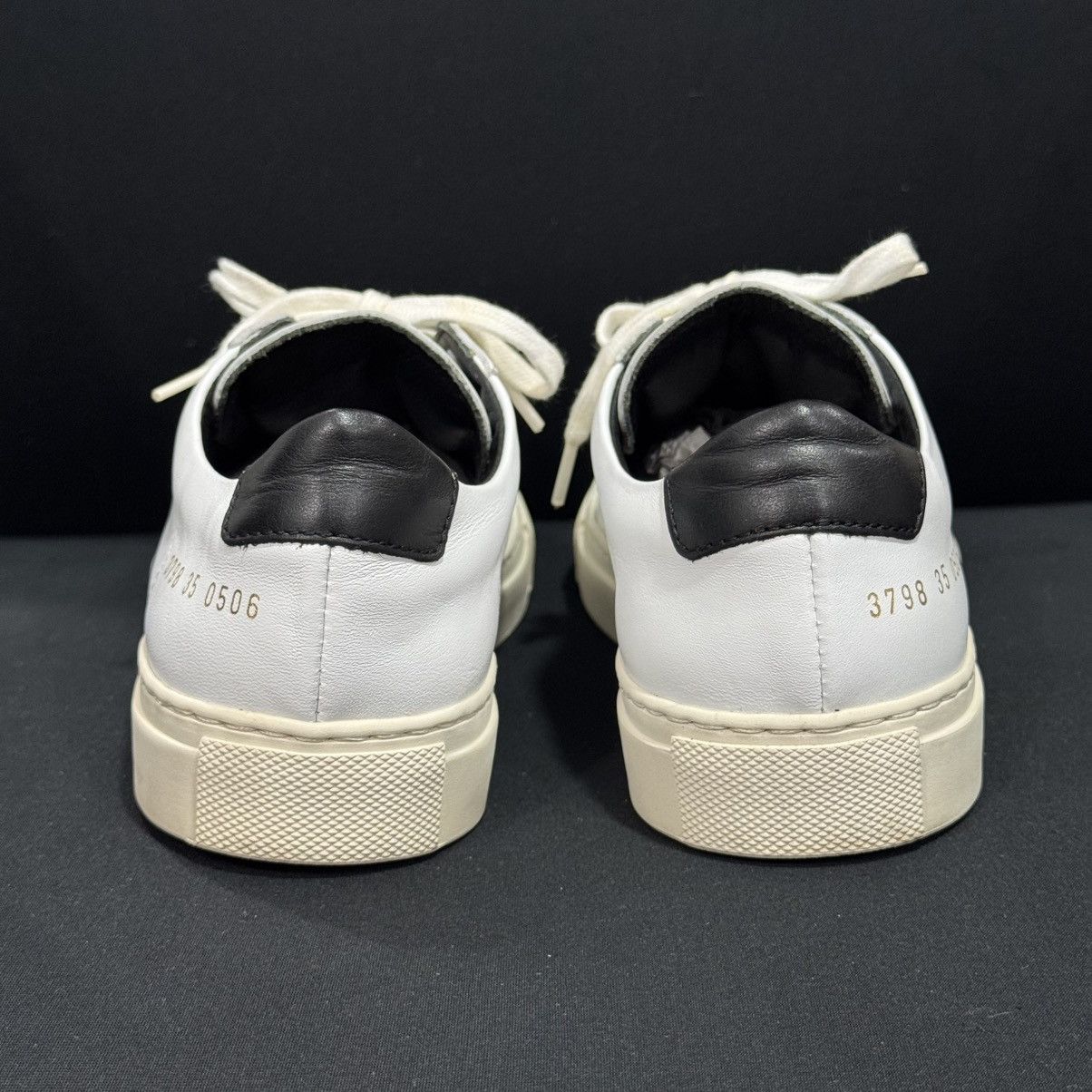 Common Projects Common Projects Women’s Achilles Low – White/Black Size US 5 / IT 35 - 12 Thumbnail
