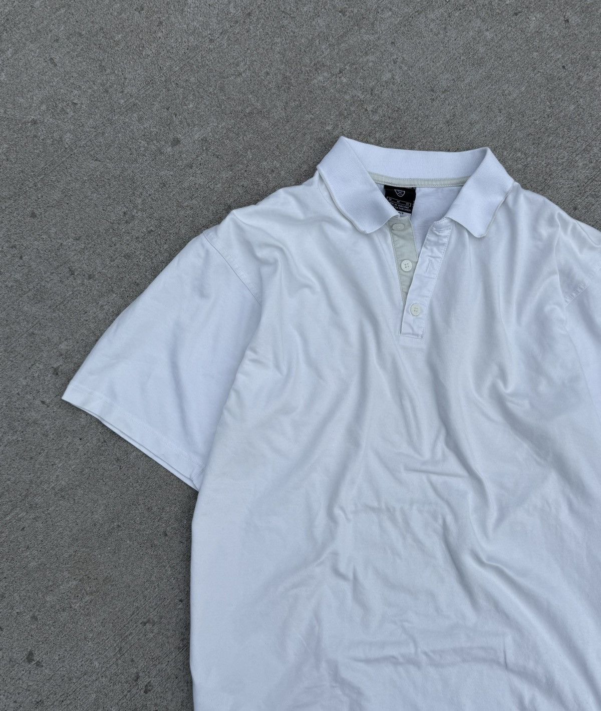 Nike × Vintage Vintage Nike y2k avantgarde streetwear rare polo shirt Size US M / EU 48-50 / 2 - 5 Thumbnail