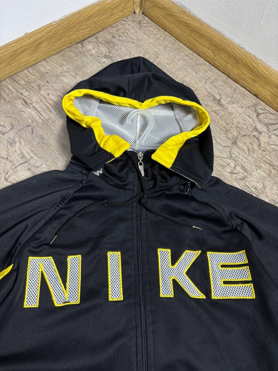 Nike 90’s Nike 2 side Big Logo Boxy Track Hoodie Vintage Bomber Size US L / EU 52-54 / 3 - 3 Thumbnail