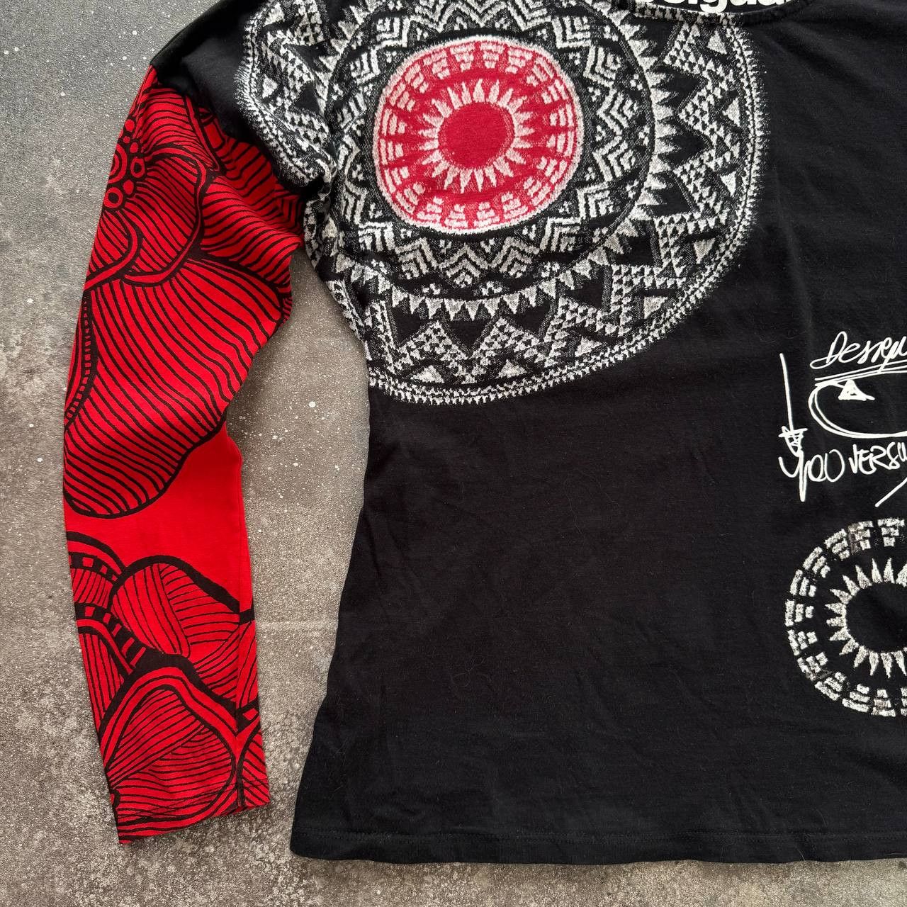 Hysteric Glamour × Japanese Brand Desigual Vintage Amazing Crazy Long Sleeve Top Size M / US 6-8 / IT 42-44 - 4 Thumbnail