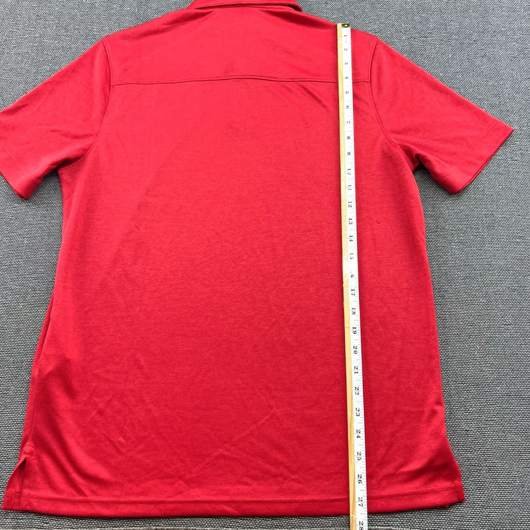 Oakley Oakley Polo Shirt Mens Small Red Short Sleeve Regular Fit Size US S / EU 44-46 / 1 - 6 Thumbnail