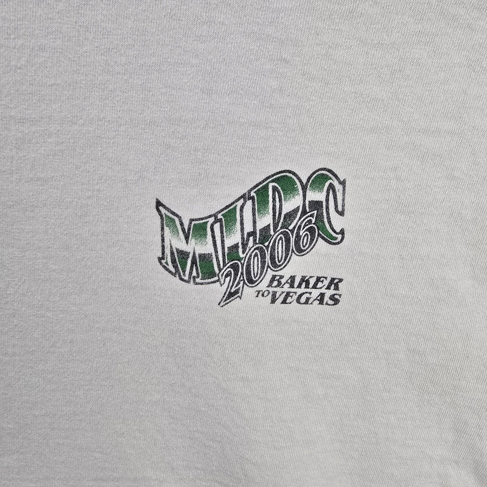 Jerzees Vintage Lot Of 2 MLDC Baker To Vegas Shirts XL Marathon Y2K Size US XL / EU 56 / 4 - 17 Thumbnail