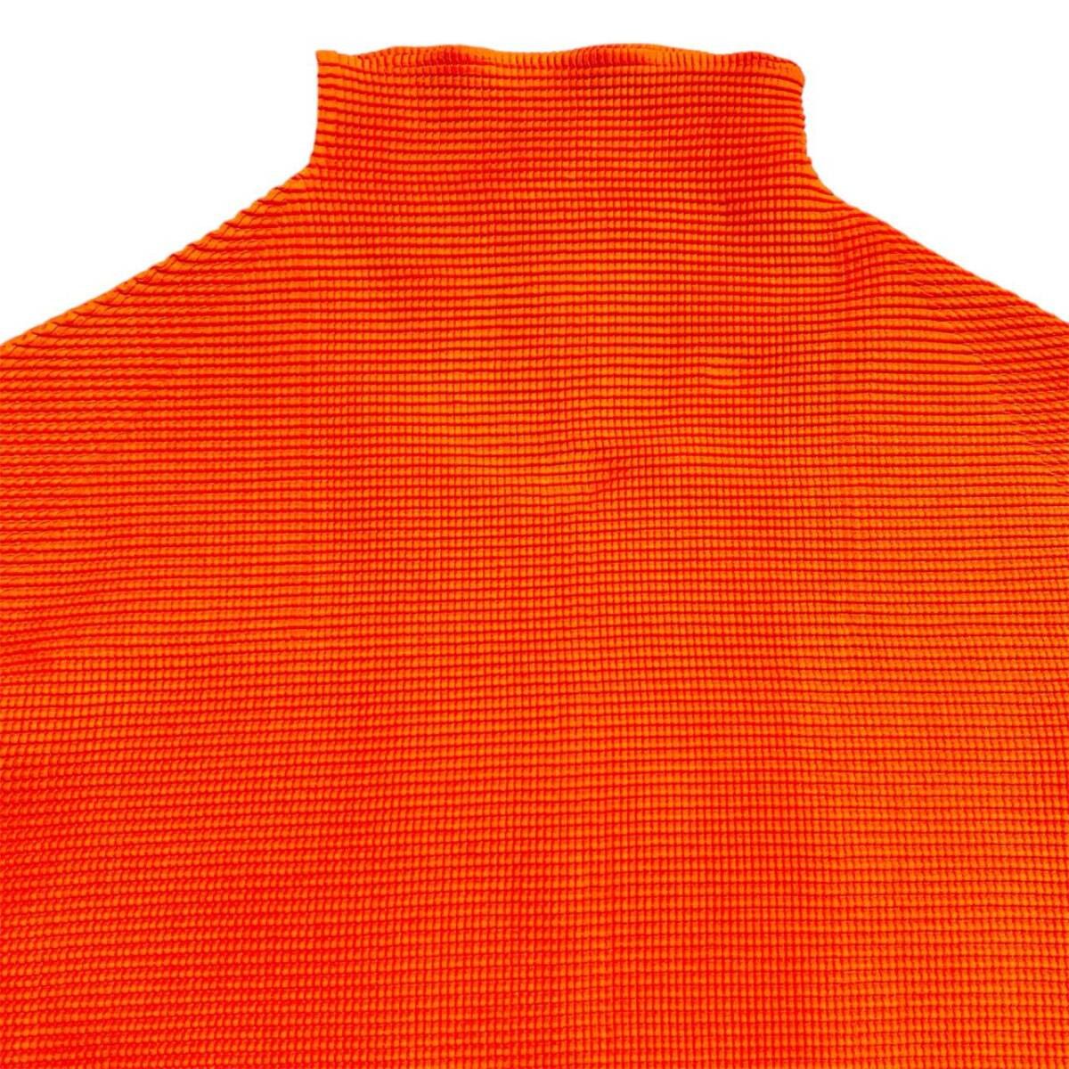 Pleats Please Issey Miyake Issey Miyake Pleats T Orange Top Size M / US 6-8 / IT 42-44 - 3 Thumbnail