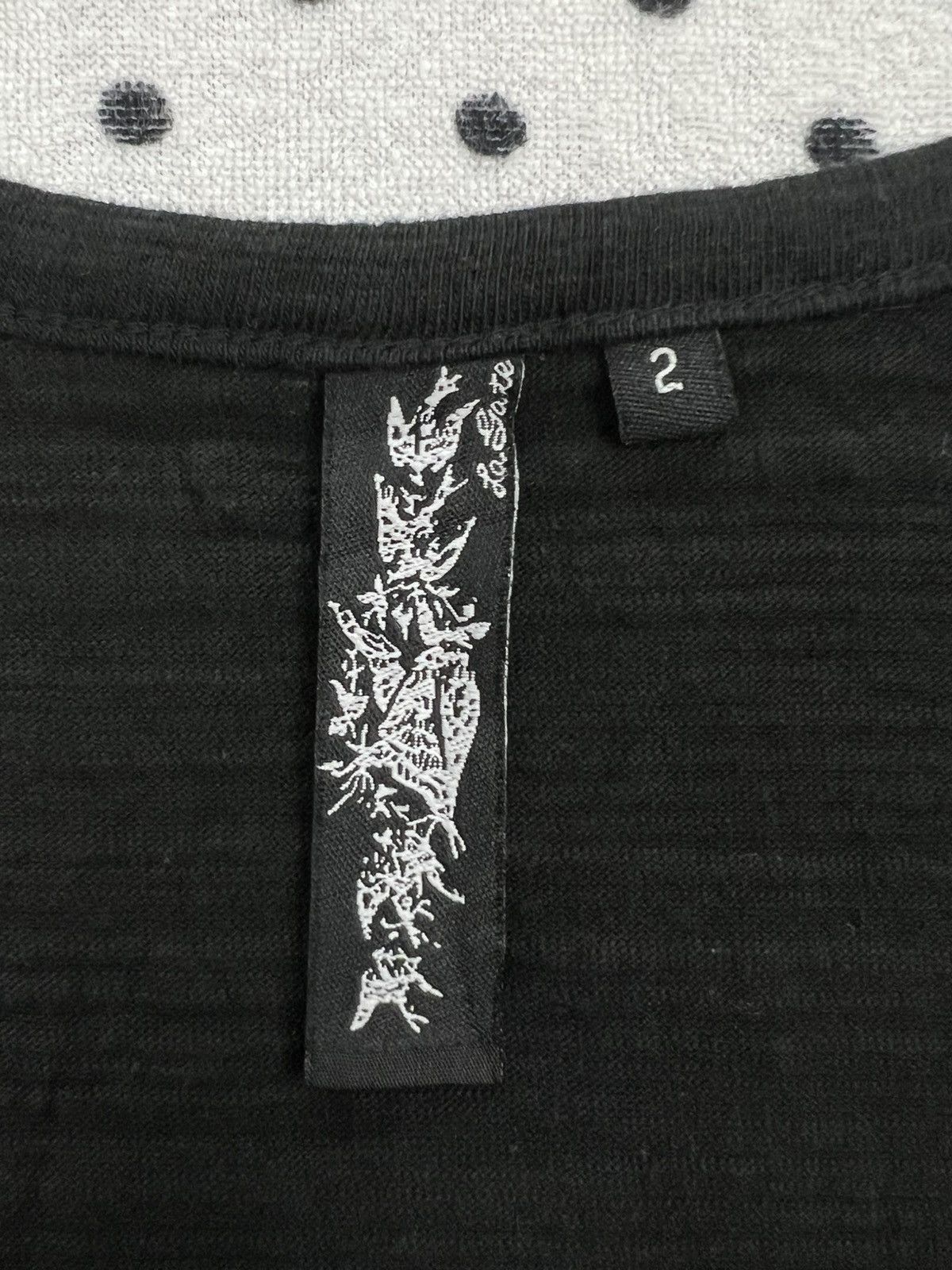 Japanese Brand La Gate Deconstructed Studded Tshirt Size S / US 4 / IT 40 - 7 Thumbnail