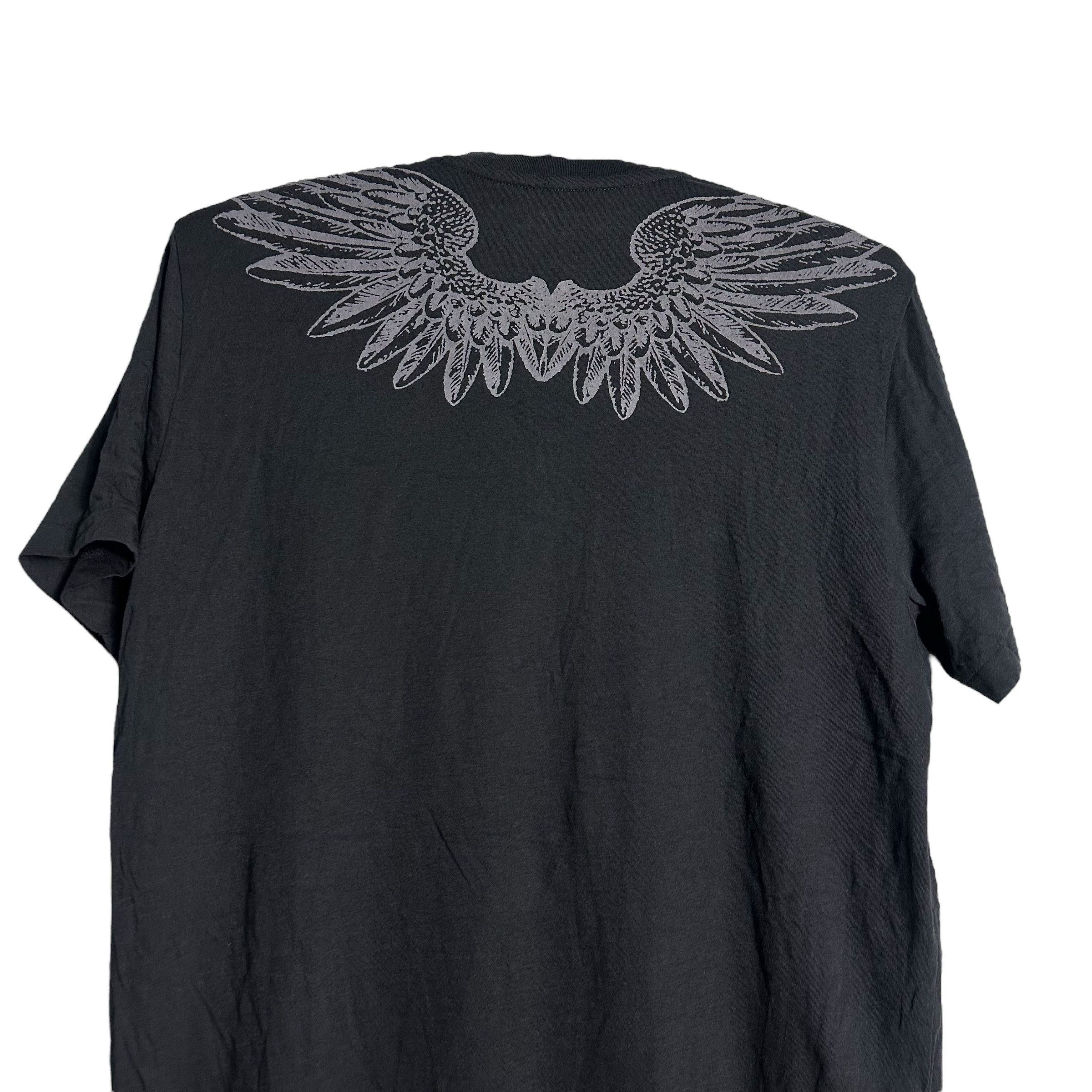 Armani × Armani Exchange 🔥RARE🔥Vintage AX Armani Exchange Rhinestone Wing T-shirt Size US M / EU 48-50 / 2 - 4 Thumbnail