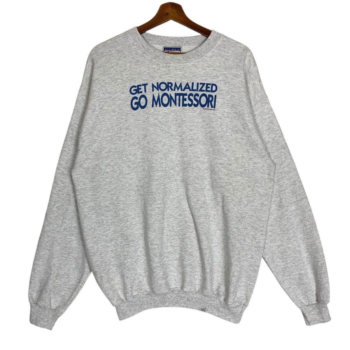 Hanes Vintage Hanes Printpro StreetWear Crewneck Sweatshirt Size US M / EU 48-50 / 2 - 2 Thumbnail