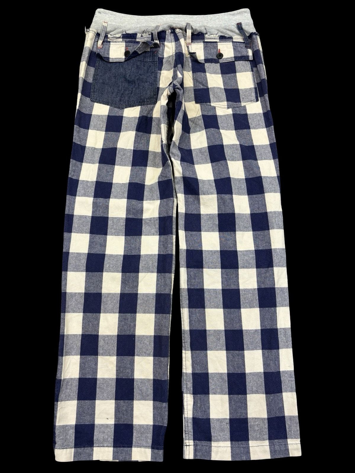 Japanese Brand 💥Hybrid💥Old Betty Baker Plaid Easy Pant K16 Size US 31 - 2 Thumbnail