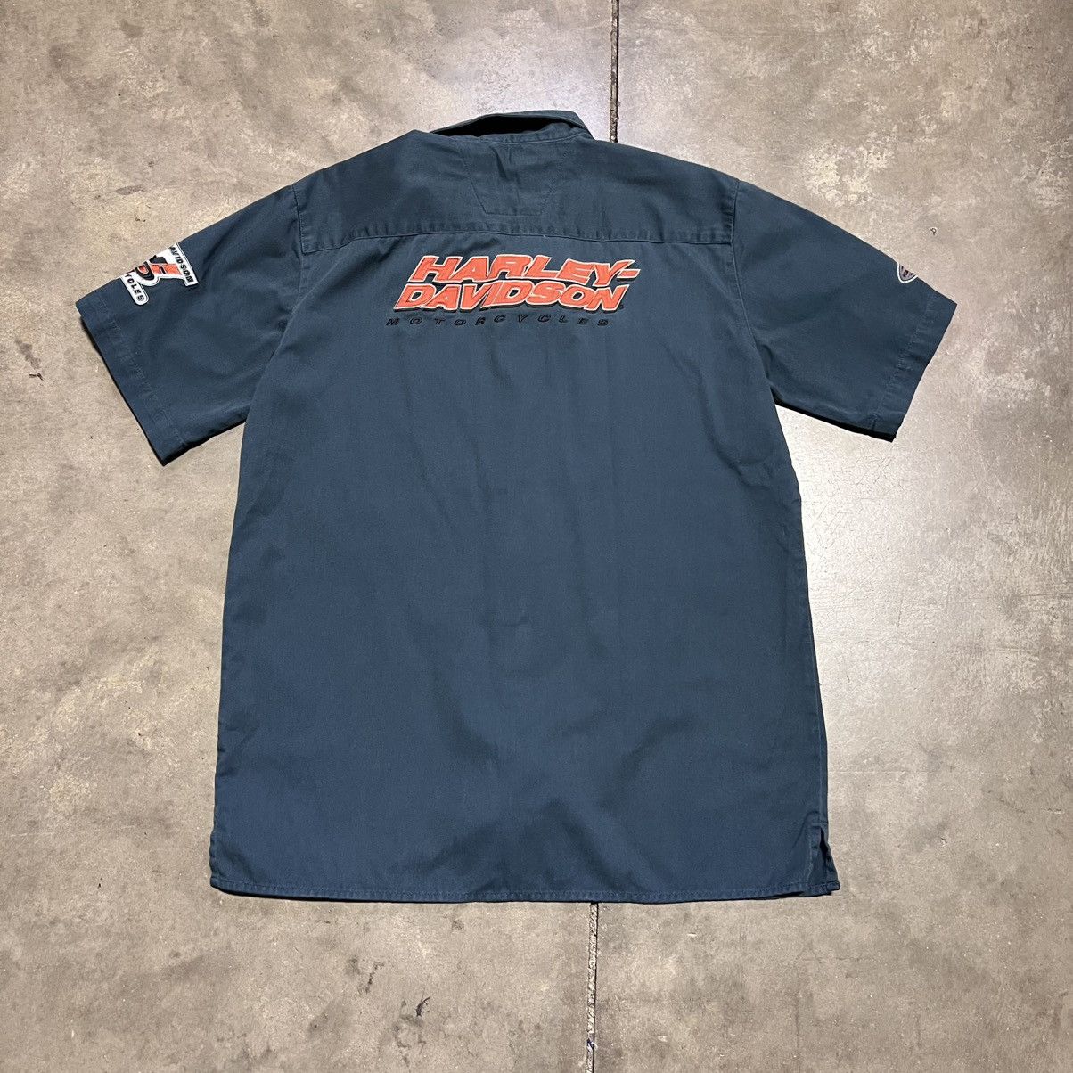 Harley Davidson Vintage Harley Davidson Mechanic Garage Shirt Button Up Y2K Size US M / EU 48-50 / 2 - 8 Thumbnail