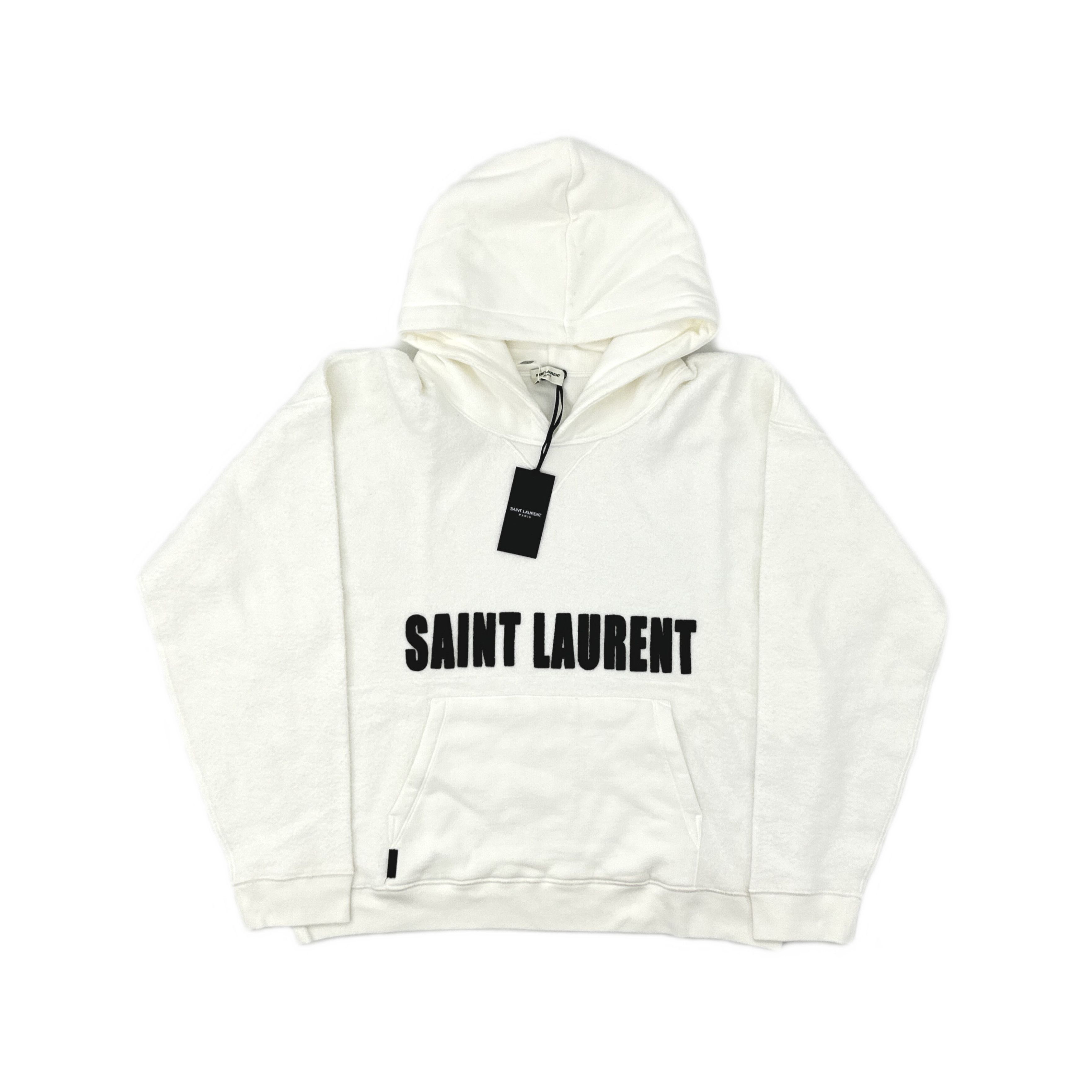 Saint Laurent Paris Saint Laurent Logo Hoodie Size L Size US L / EU 52-54 / 3 - 1 Thumbnail