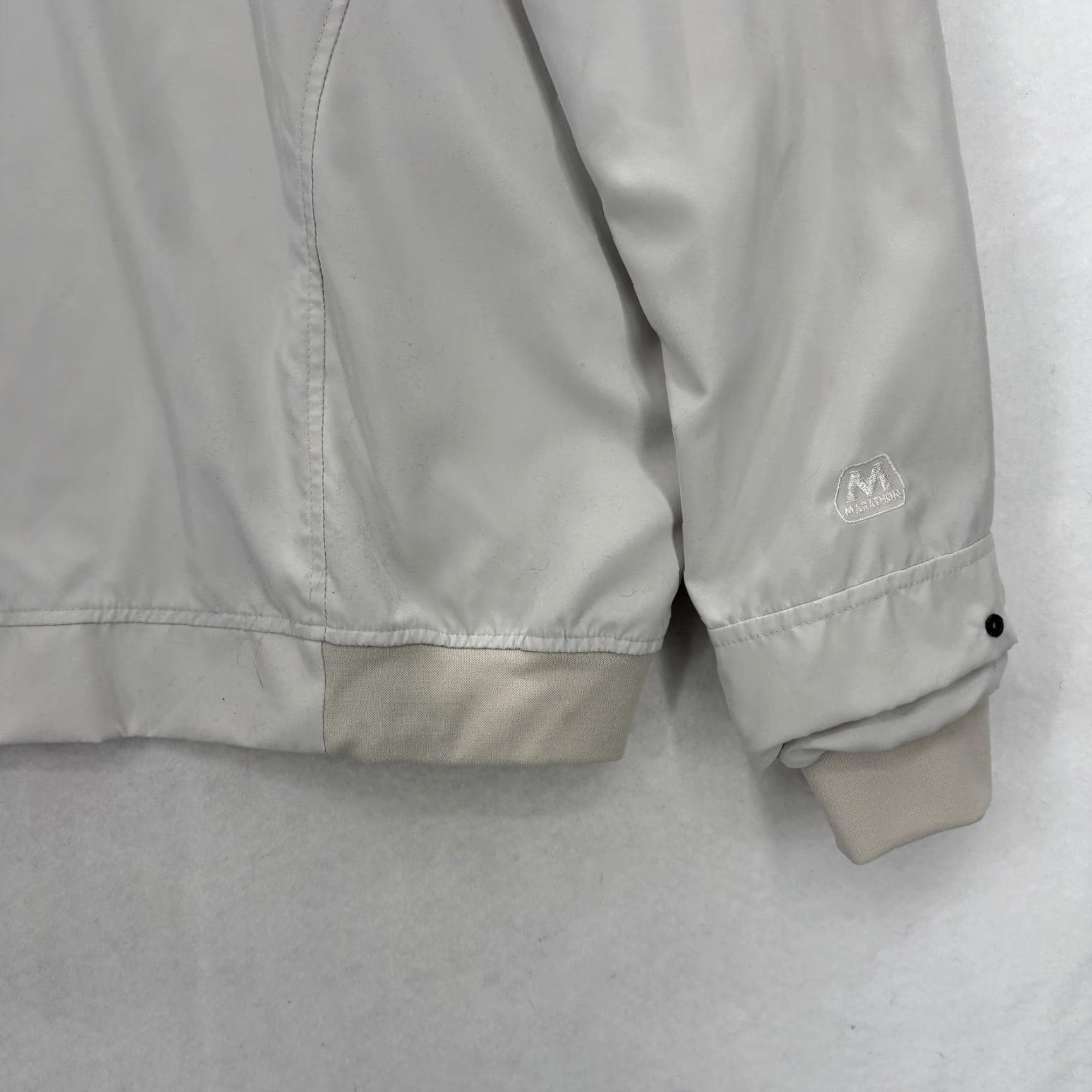 Vintage Zero Restriction Jacket Womens M Gray 1/4 Zip Golf Windshirt Pullover NWT Shirt Size M / US 6-8 / IT 42-44 - 3 Thumbnail