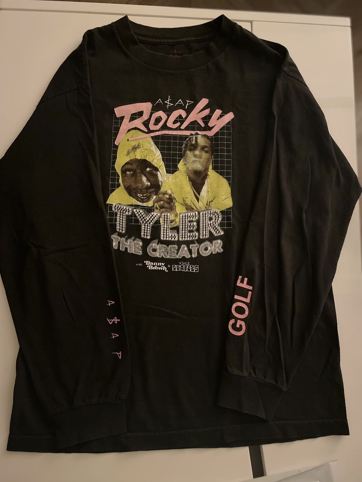 ASAP ROCKEYツアーロンT Asap Rocky Tyler The Creator | Grailed