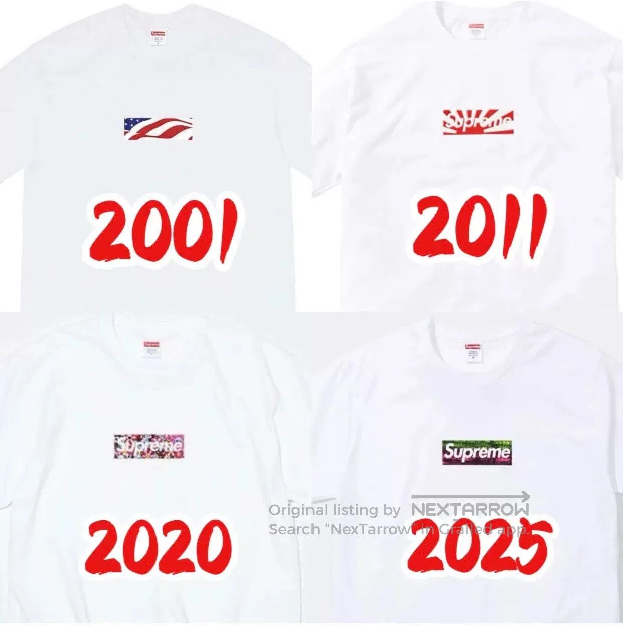 Supreme supreme japan relief box logo tee. Size US M / EU 48-50 / 2 - 8 Thumbnail