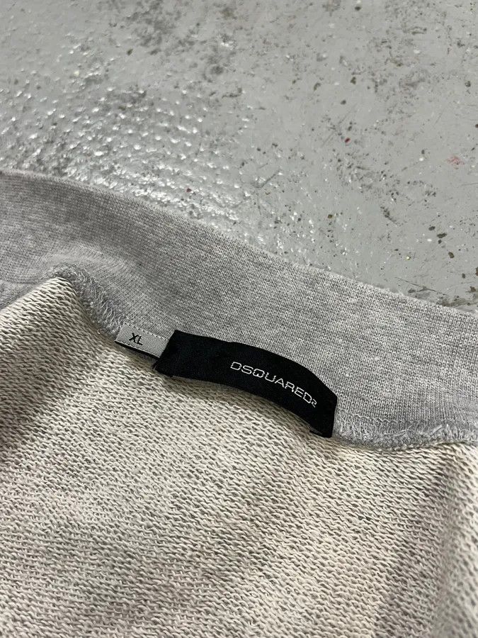 Dsquared2 2000s Dsquared2 Logo Zip-Up Grey Purple Sweater Size US M / EU 48-50 / 2 - 10 Thumbnail