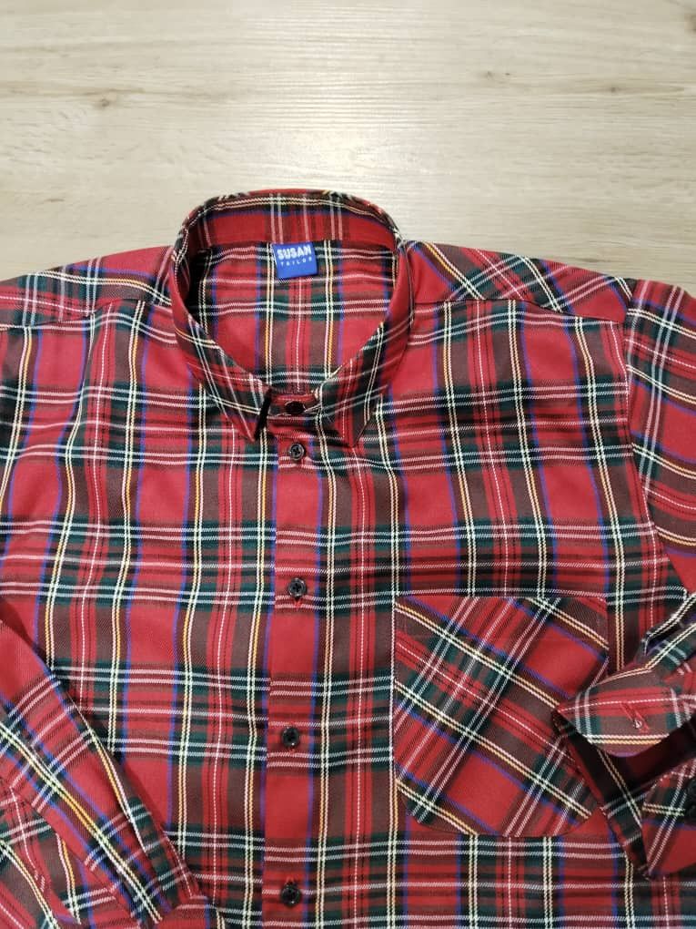 Other BUTTON UP ROYAL STEWART LONG SLEEVE SHIRT Size US M / EU 48-50 / 2 - 1 Thumbnail