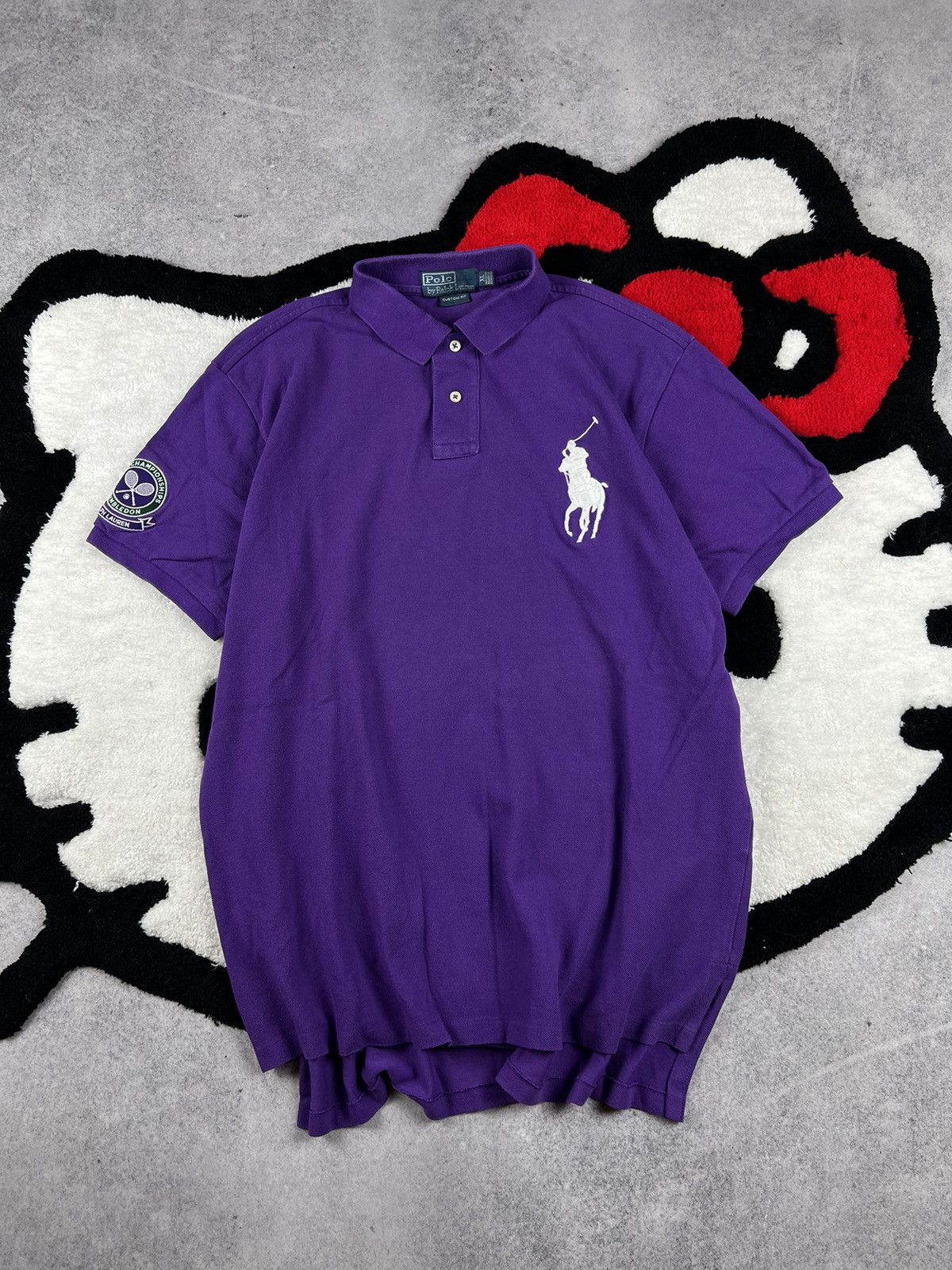 Ralph Lauren Vintage Polo Ralph Lauren Wimbledon Tennis Old Money Shirt Size US XL / EU 56 / 4 - 1 Thumbnail