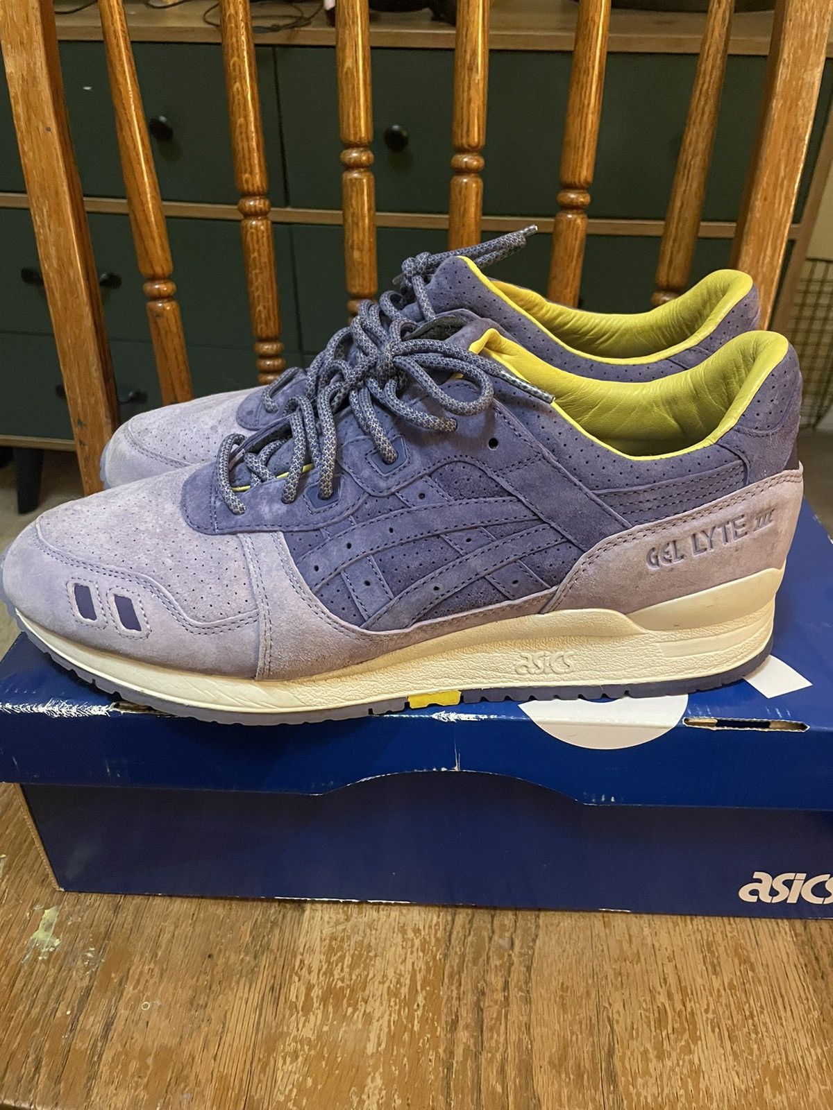 Asics asics gel lyte 3 lavender iris Size US 12 / EU 45 - 1 Thumbnail