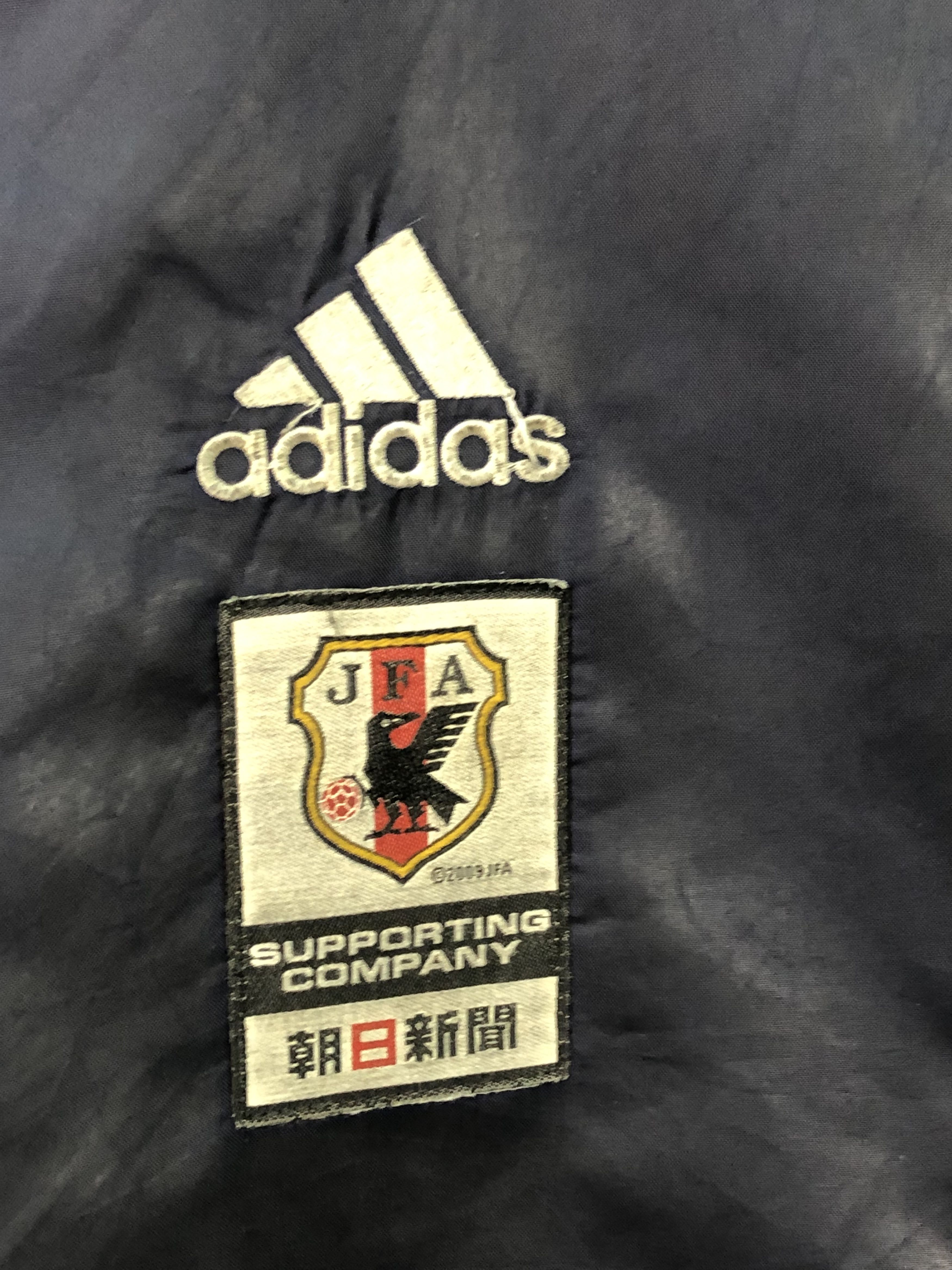 Adidas Vintage Adidas Japan Football League Zipper Jacket J0253 Size US L / EU 52-54 / 3 - 9 Thumbnail