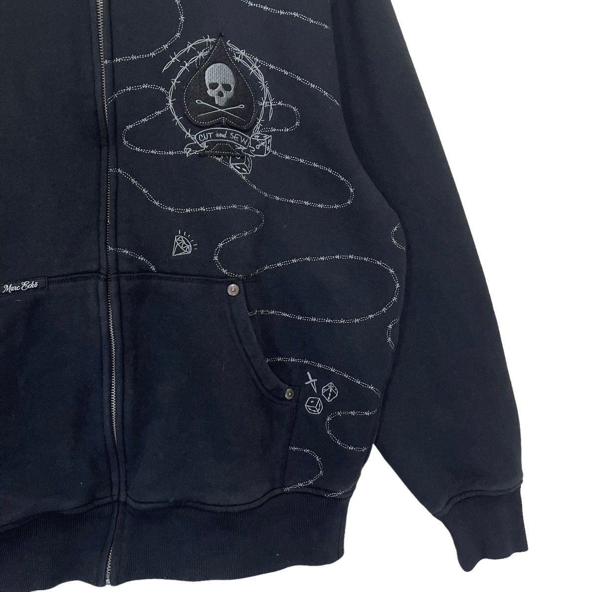 Le Grande Bleu (L.G.B.) × Marc Ecko × Seditionaries Marc Ecko Big Logo Lgb Pullover Hoodie Size L Size US L / EU 52-54 / 3 - 12 Thumbnail
