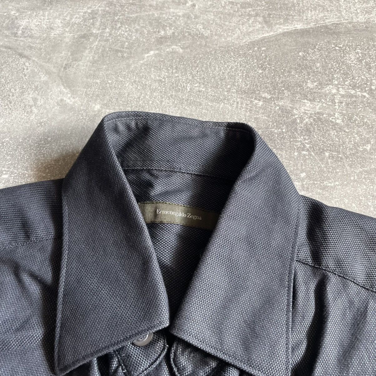Ermenegildo Zegna Ermenegildo Zegna Shirt Blue Size M button up old money lux Size US M / EU 48-50 / 2 - 5 Thumbnail