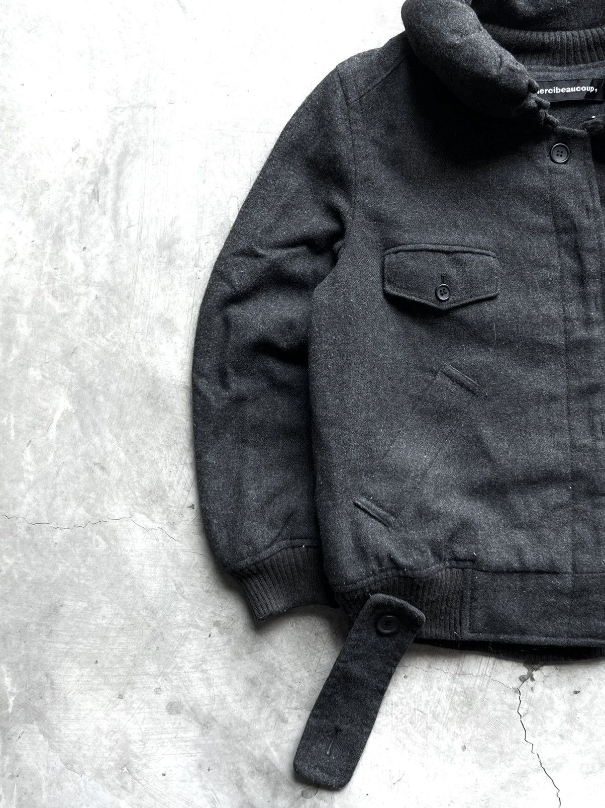 Issey Miyake 90s Mercibeaucoup by Issey Miyake Wool Jacket Rare Design Size US S / EU 44-46 / 1 - 5 Thumbnail