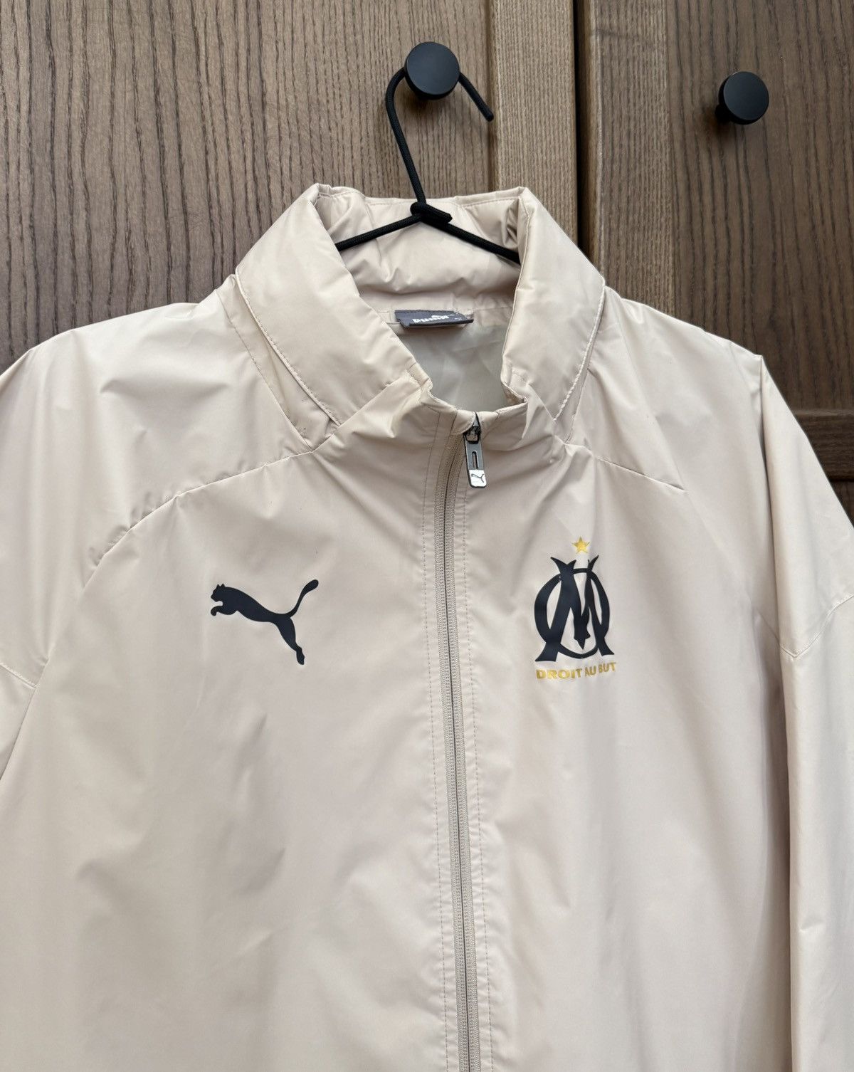 Puma Puma Marceille Training Football Soccer Raincell Jacket Size US M / EU 48-50 / 2 - 5 Thumbnail