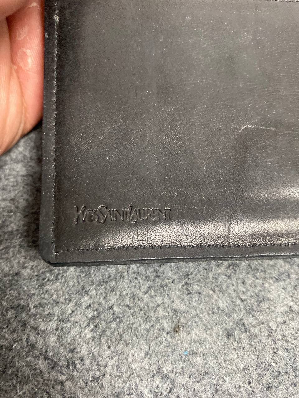 Yves Saint Laurent vintage yves saint laurent green leather wallet purse Size ONE SIZE - 6 Thumbnail