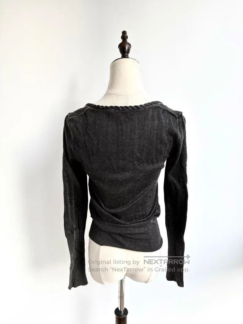 Vivienne Westwood Vivienne Westwood Used Grey Black Saturn Knit Sweater Size M / US 6-8 / IT 42-44 - 5 Thumbnail