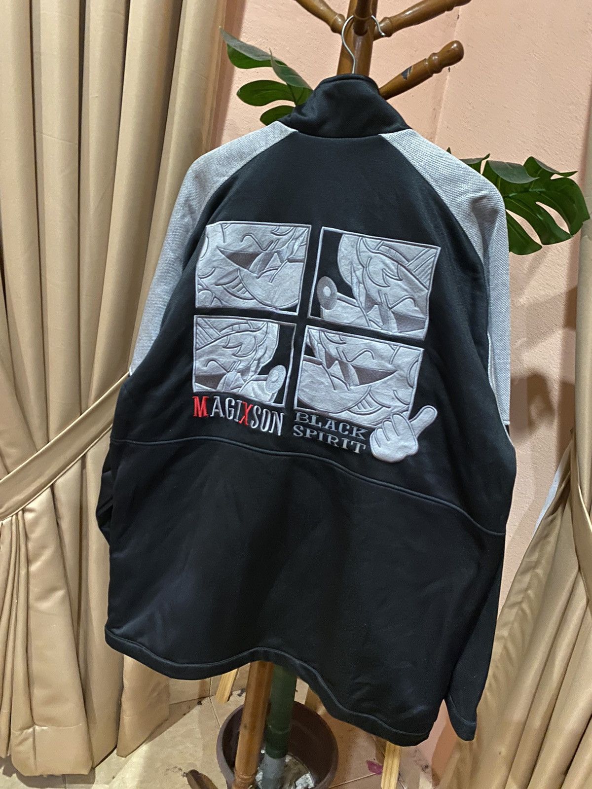 Other Vintage Magixson Black Spirit Jacket – Japanese Streetwear Size US XXL / EU 58 / 5 - 8 Thumbnail
