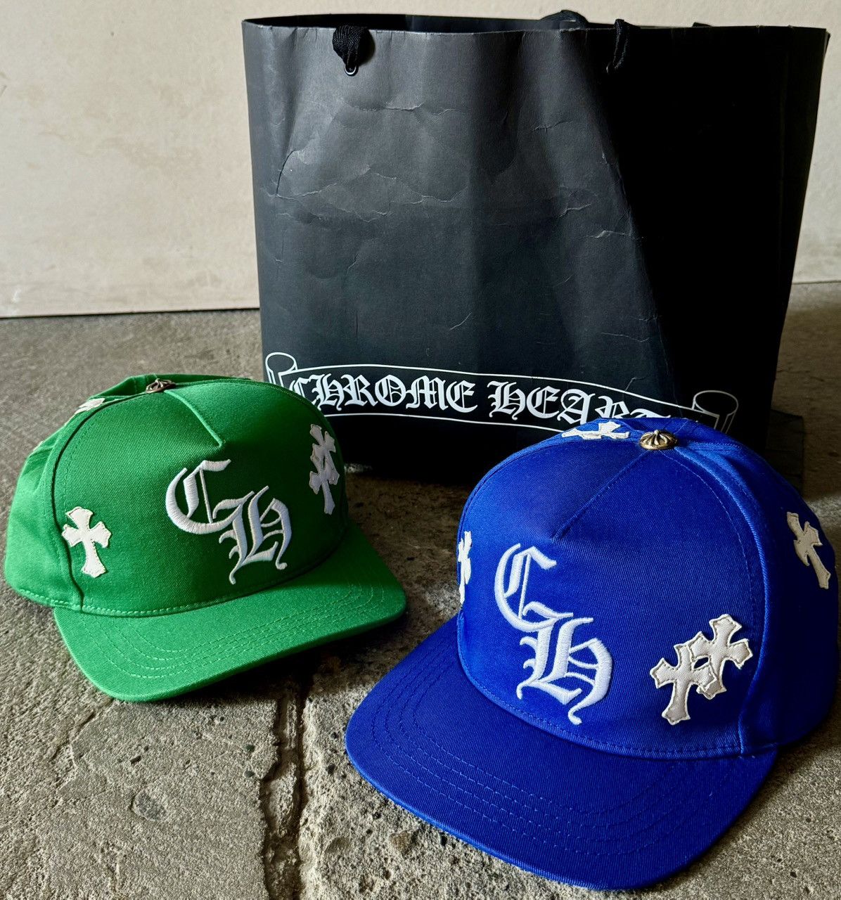 Chrome Hearts Chrome Hearts - Leather Cross Patch - Baseball Hat Size ONE SIZE - 22 Thumbnail