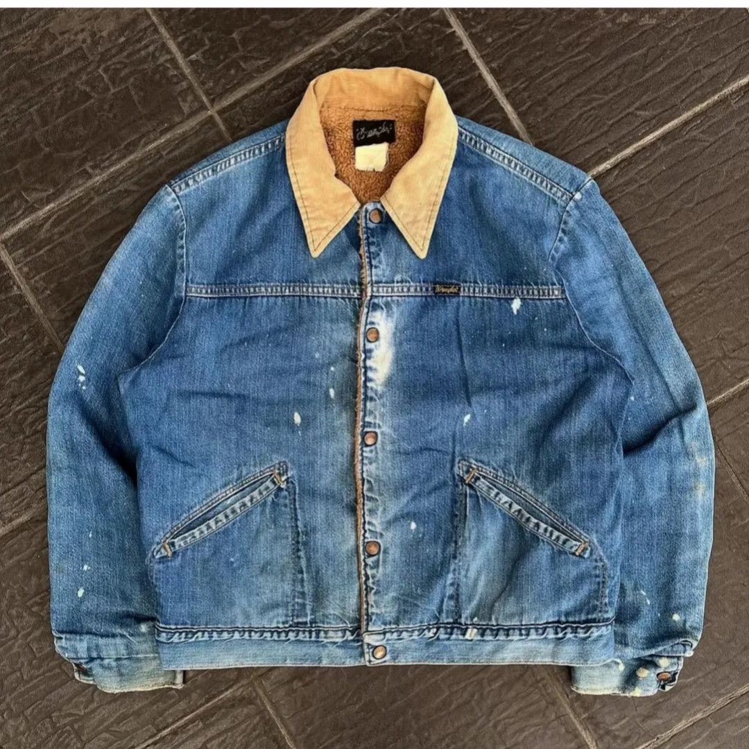 Wrangler vintage wrangler jeans jacket Size US L / EU 52-54 / 3 - 1 Thumbnail