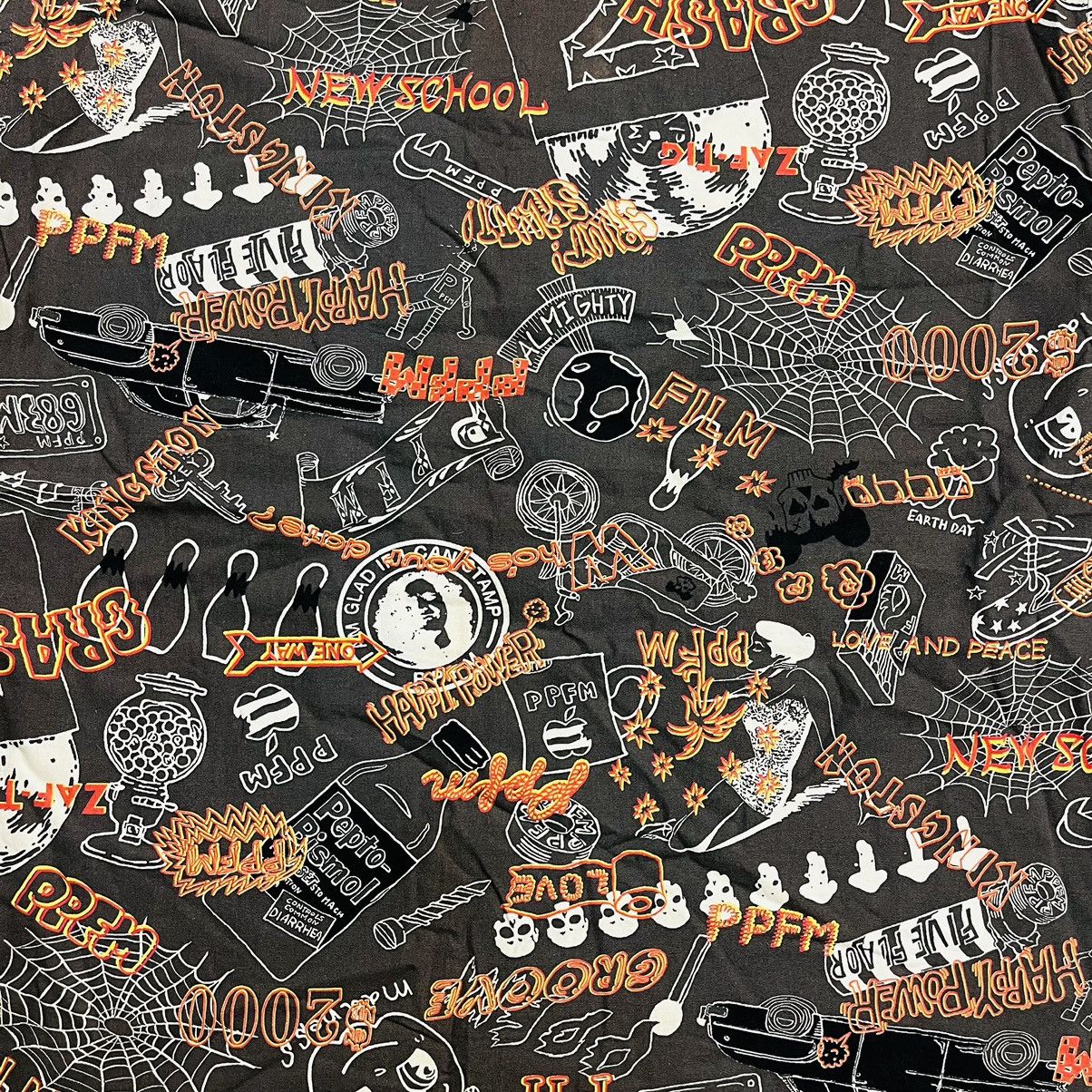 If Six Was Nine × Le Grande Bleu (L.G.B.) × PPFM 2006 PPFM - Printed Spiderweb & Skull Shirt Size US M / EU 48-50 / 2 - 5 Thumbnail