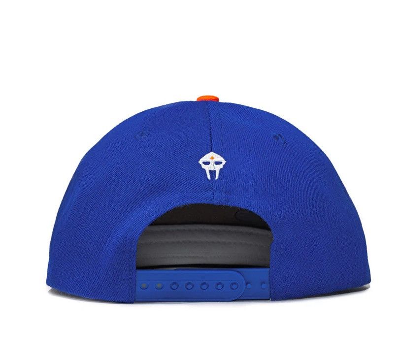 MF Doom Gas Drawls MF Doom New blue NY Knicks snapback hat Size ONE SIZE - 2 Thumbnail