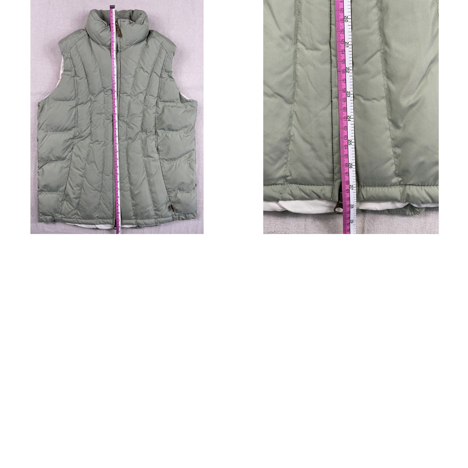 Vintage Woolrich Vest Puffer Jacket Zip Full Zip Green Women's L Outdoor Fall Winter Sleeveless Mid-Length Regular Size L Size L / US 10 / IT 46 - 8 Thumbnail