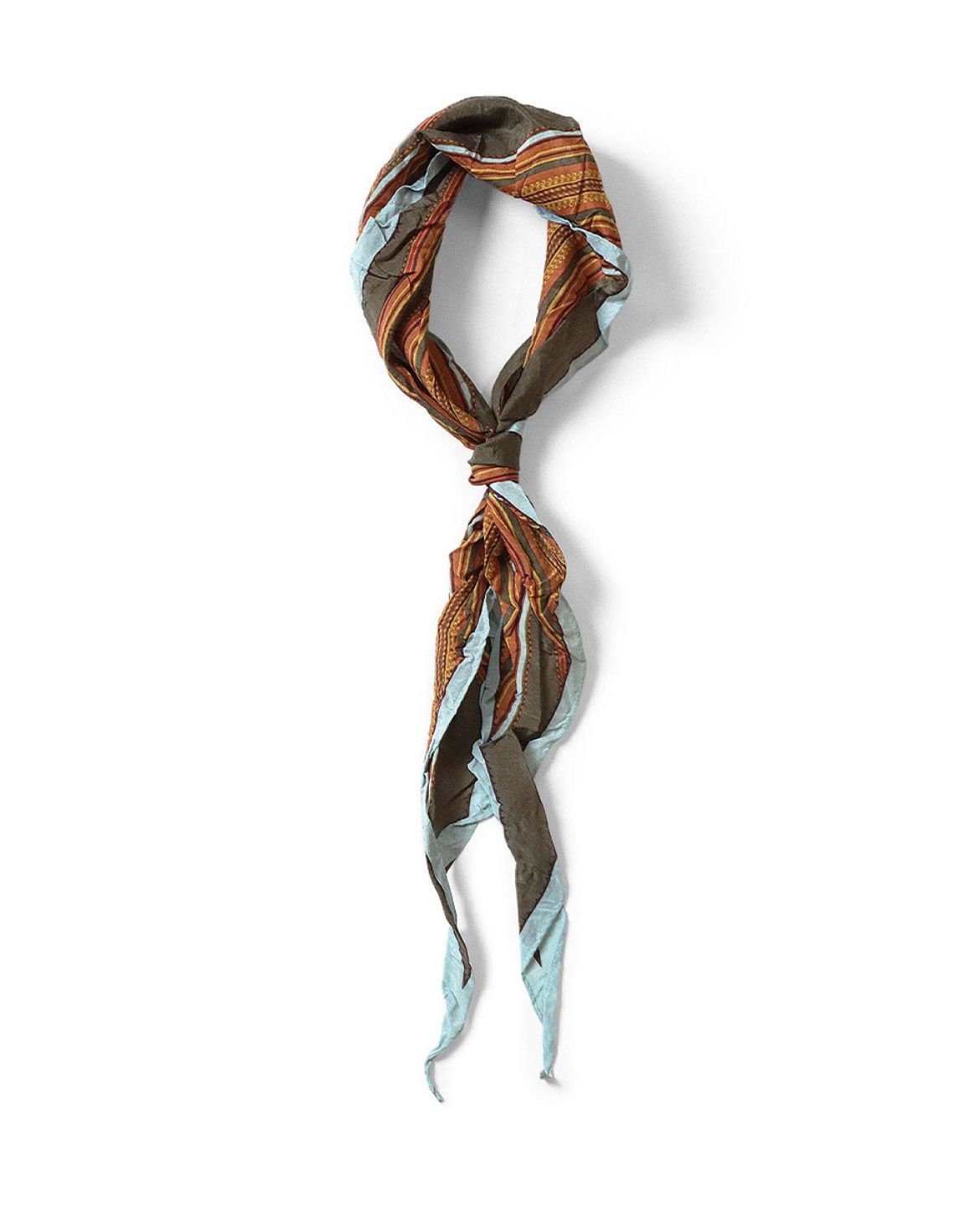 Kapital Kapital Washer silk neckerchief (Pecos stripe) Size ONE SIZE - 1 Thumbnail