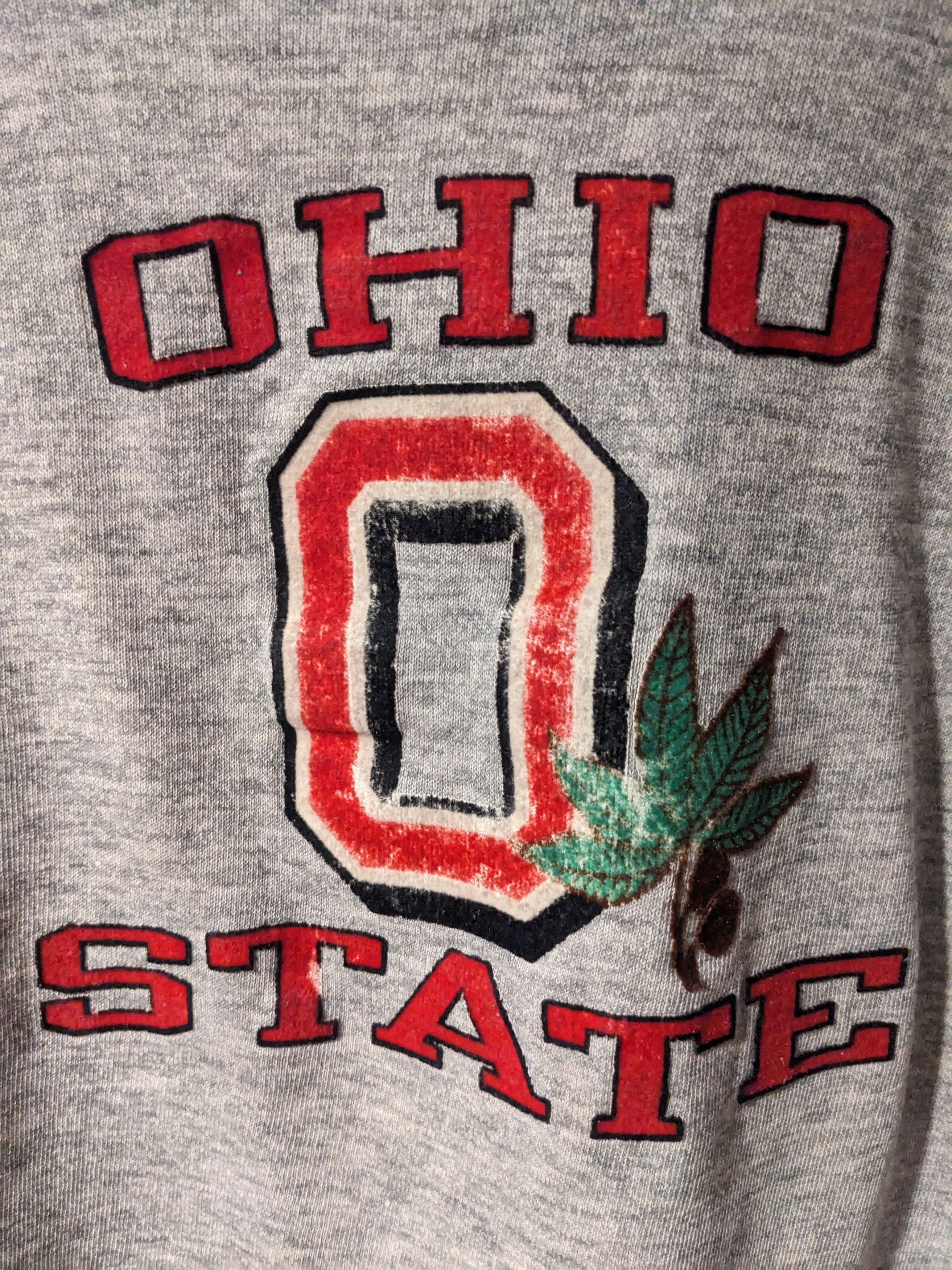 Champion × Vintage Vintage 80s Ohio State University Champion Sweatshirt Size US XL / EU 56 / 4 - 2 Thumbnail