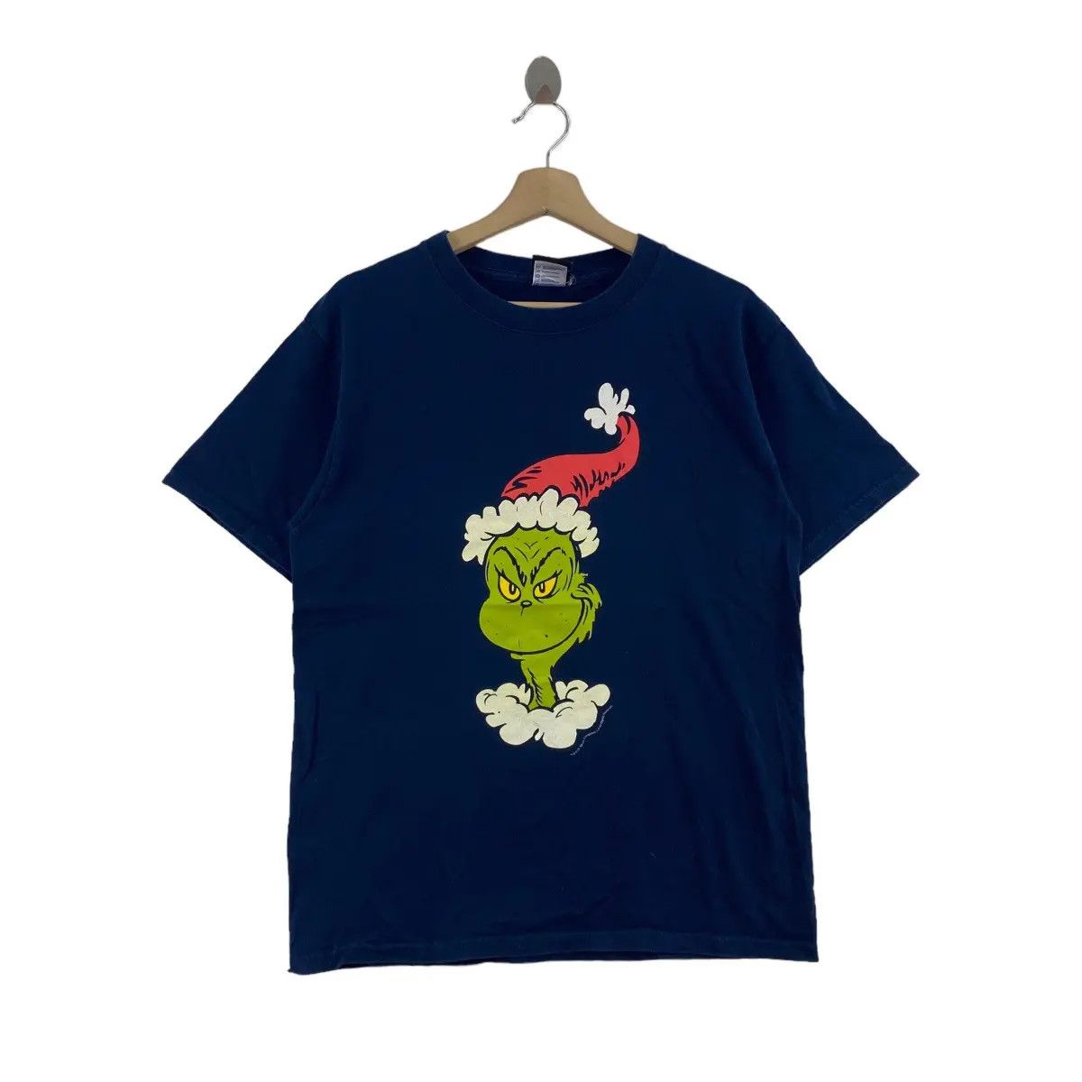 Vintage Vintage 2001 THE GRINCH DR. SEUSS Movie Tee Shirt Top Stole Size M / US 6-8 / IT 42-44 - 1 Thumbnail
