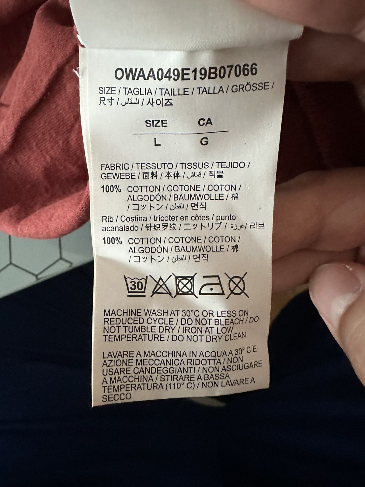 Off-White × Virgil Abloh Off-White Sakura T-Shirt Size XL / US 12-14 / IT 48-50 - 4 Thumbnail