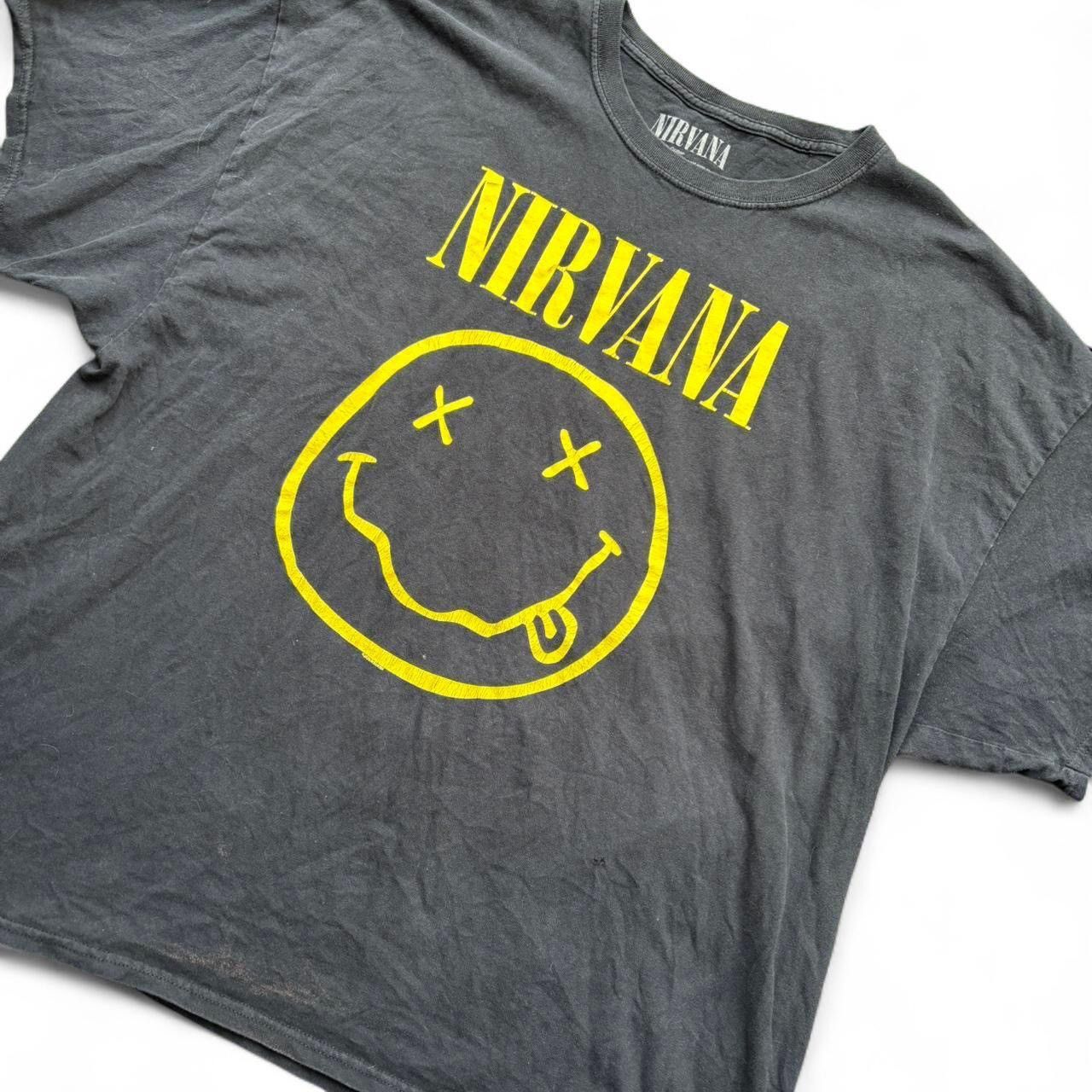 Nirvana Nirvana Band Tee Vintage Vibe Size US XXL / EU 58 / 5 - 2 Thumbnail