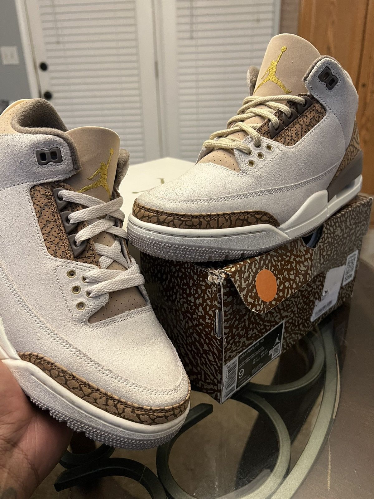 Jordan Brand Jordan 3 Retro Palomino Size US 9 / EU 42 - 1 Thumbnail