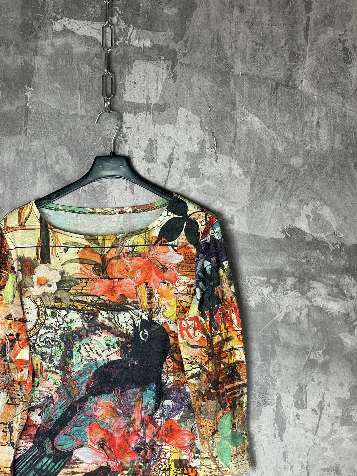 Japanese Brand Avant Garde Multicolour Y2K JPG Style Sweater Long sleeve Size M / US 6-8 / IT 42-44 - 4 Thumbnail