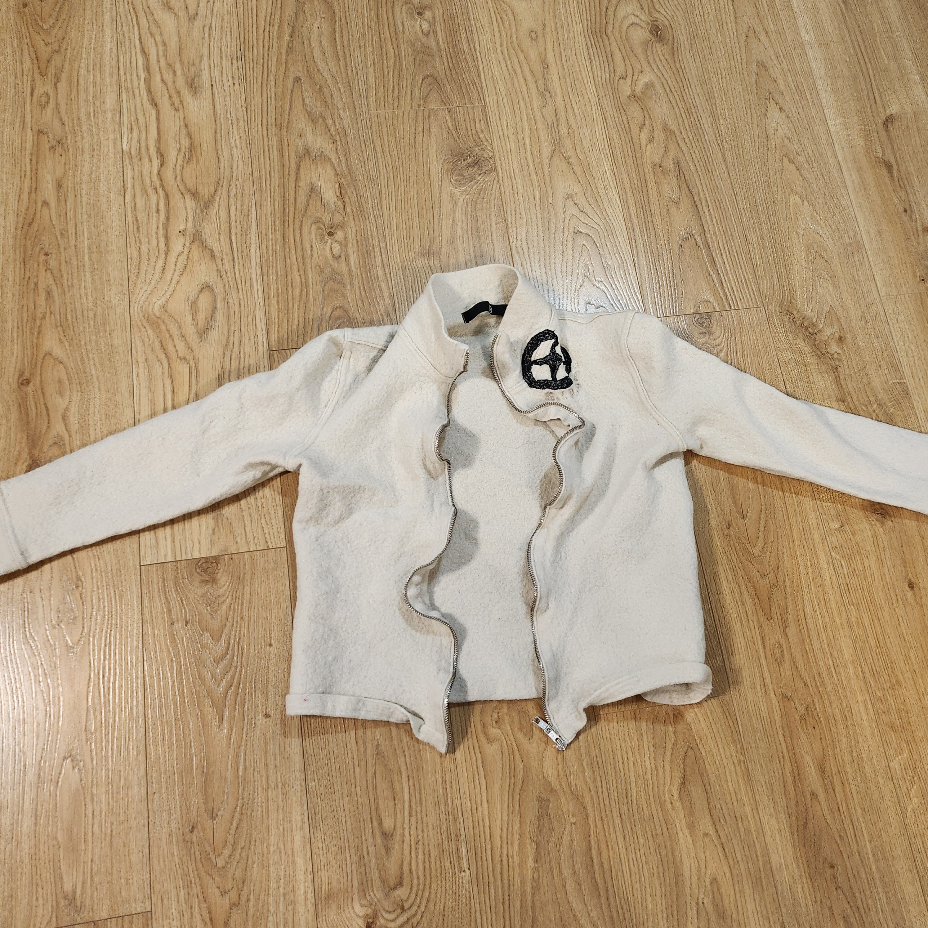 Stone Island × Vintage Stone Island Denims Wool Shrunk Sweater Size US S / EU 44-46 / 1 - 2 Thumbnail