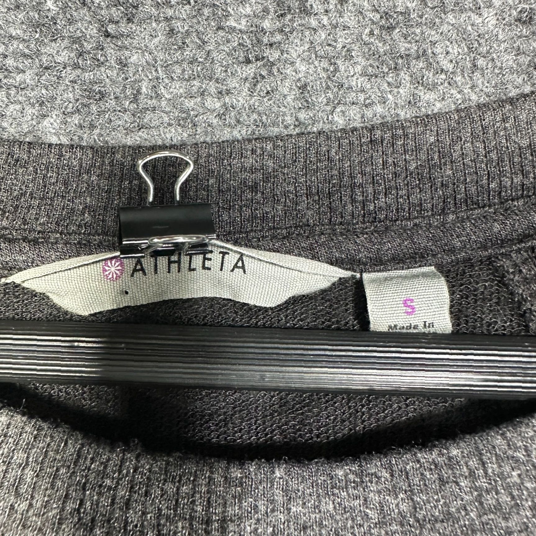Athleta Athleta Midi Sweater Dress Womens S Gray Knit Stretch Thumb Holes Casual Party/Cocktail Travel Modern Classic Years: N/A Mens/Womens: Womens Size S / US 4 / IT 40 - 5 Thumbnail