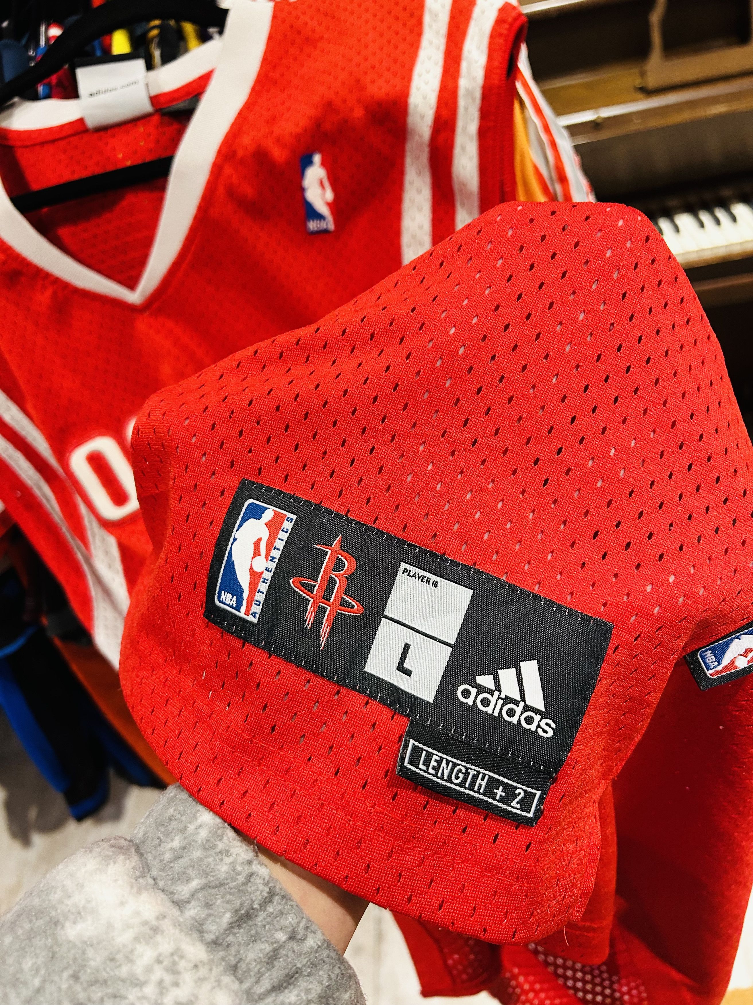 Adidas Rockets Mc Grady jersey Size US L / EU 52-54 / 3 - 5 Thumbnail