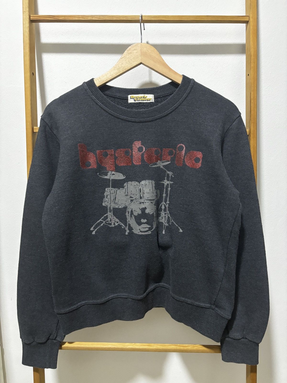 Hysteric Glamour × Japanese Brand Hysteric Drummer Sweatshirt Size XS / US 0-2 / IT 36-38 - 1 Thumbnail