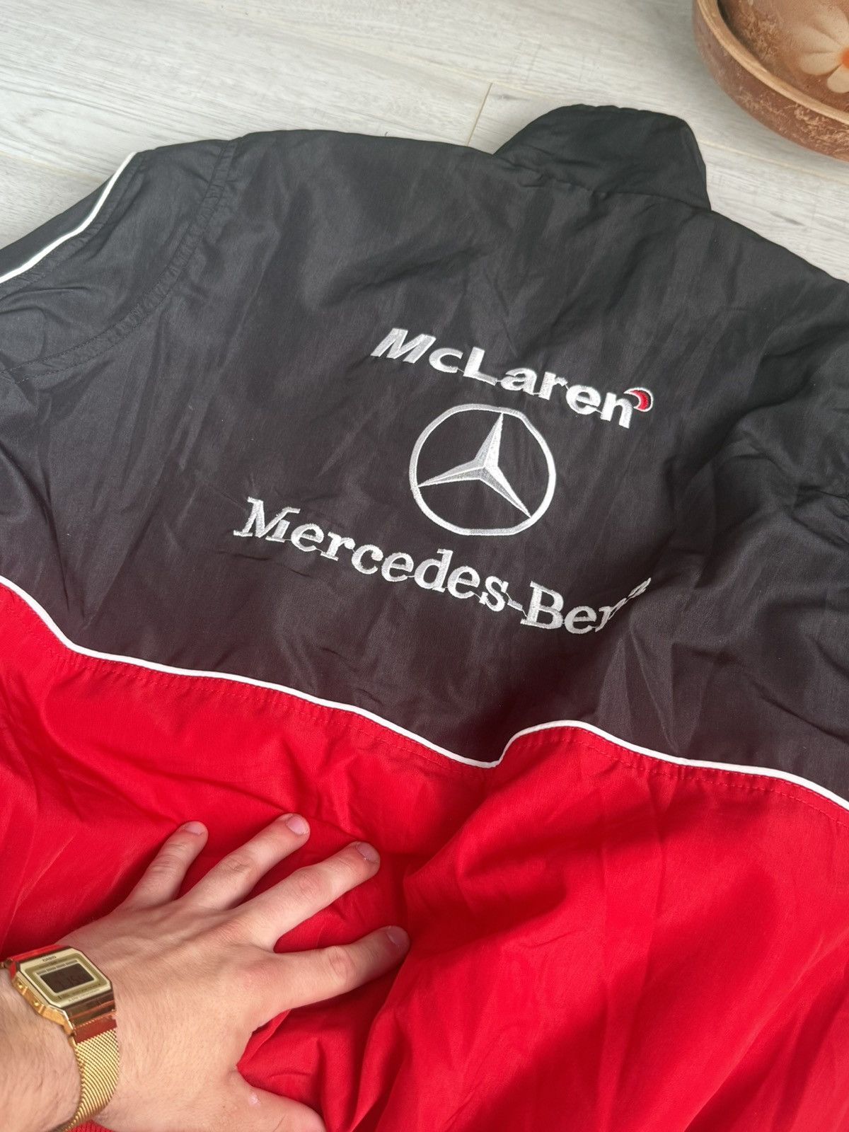 Mercedes-Benz × Vintage Vintage Jacket Mercedes-Benz hype Santander McLaren Size US L / EU 52-54 / 3 - 6 Thumbnail