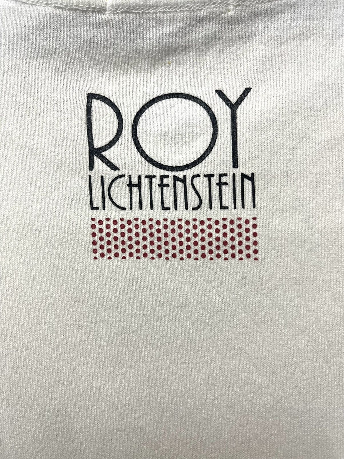 Vintage Vintage 90’s Roy Lichtenstein Photo Girl Tee Size US L / EU 52-54 / 3 - 7 Thumbnail
