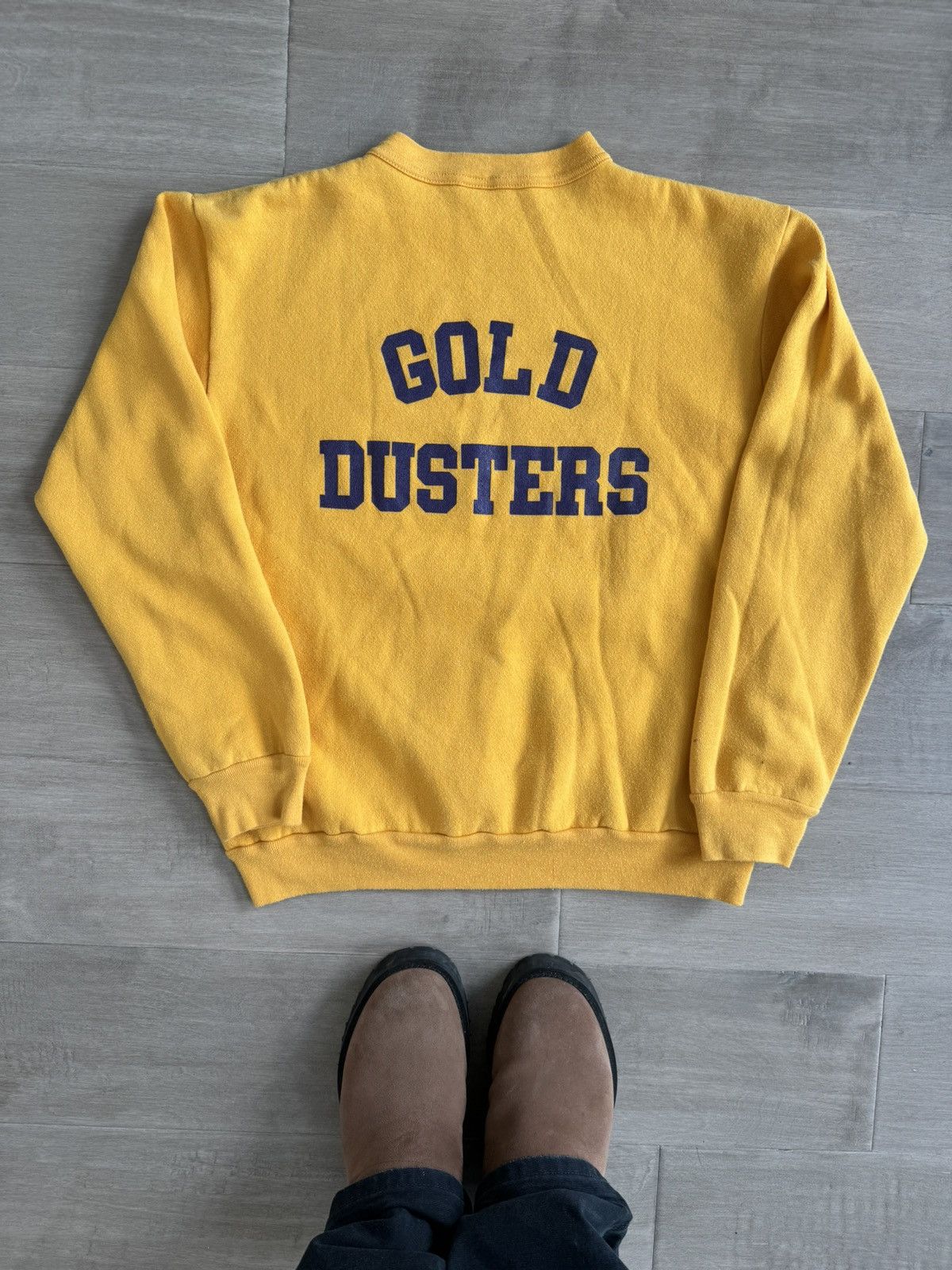 Vintage Vintage 1970s Gold Dusters True Vintage Sweatshirt Size US M / EU 48-50 / 2 - 1 Thumbnail