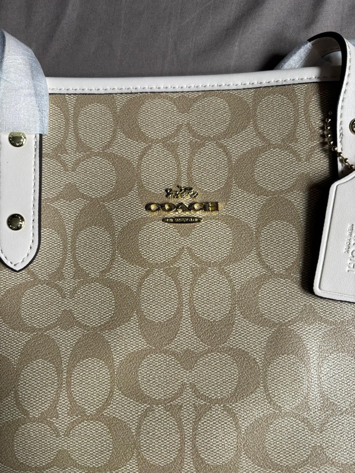 Coach Coach City Tote Bag - Signature Canvas - New With Tags Size ONE SIZE - 2 Thumbnail
