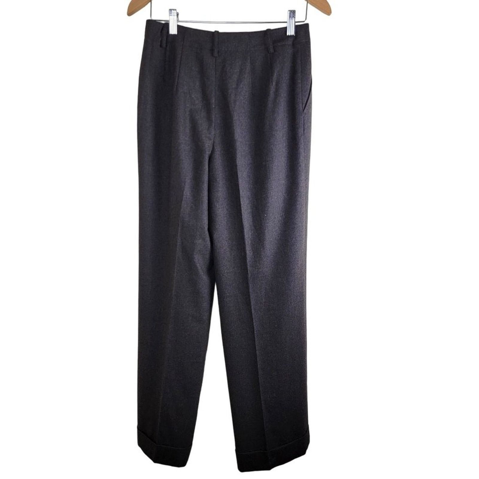 Lafayette 148 Lafayette 148 New York Brushed Wool Cashmere Blend Trouser Size 30" / US 8 / IT 44 - 4 Thumbnail