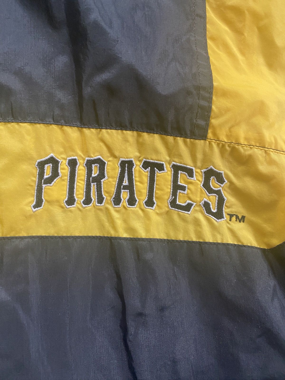 Starter Vintage 90’s Pittsburgh Pirates Starter Zip Light Jacket Size US XL / EU 56 / 4 - 5 Thumbnail